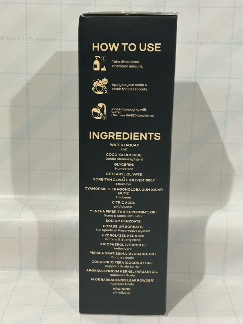 BASED Bodyworks Shampoo Sulfate Free Hydrating Scalp Care Formula New In Box - Picture 6 of 8